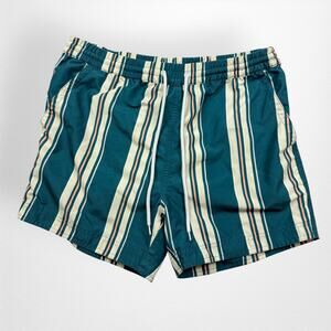 South‎ Beach Striped 15" Swim Trunks Men's Size Medium